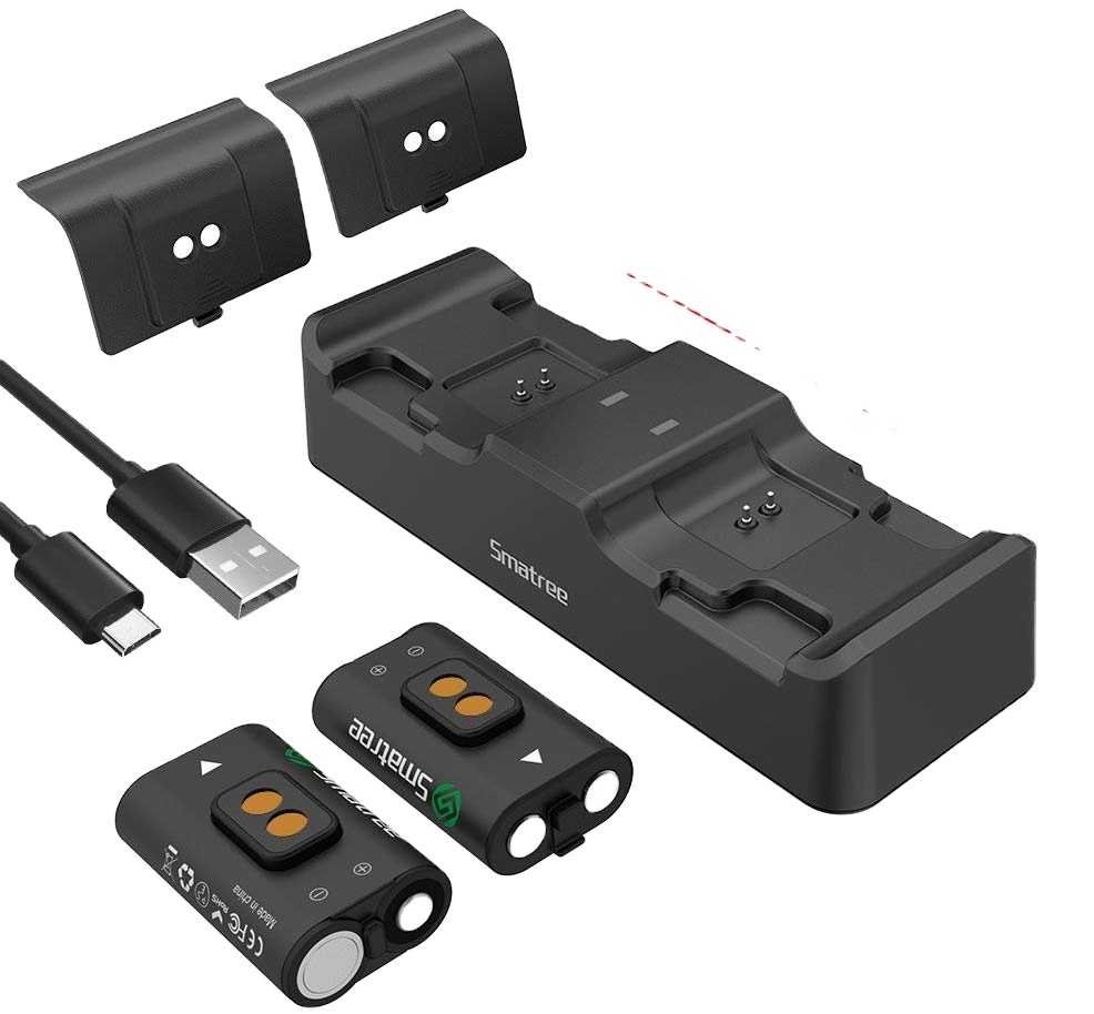Rechargeable Battery with Dual Charging Station High Speed Docking Compatible Elite Wireless Controller