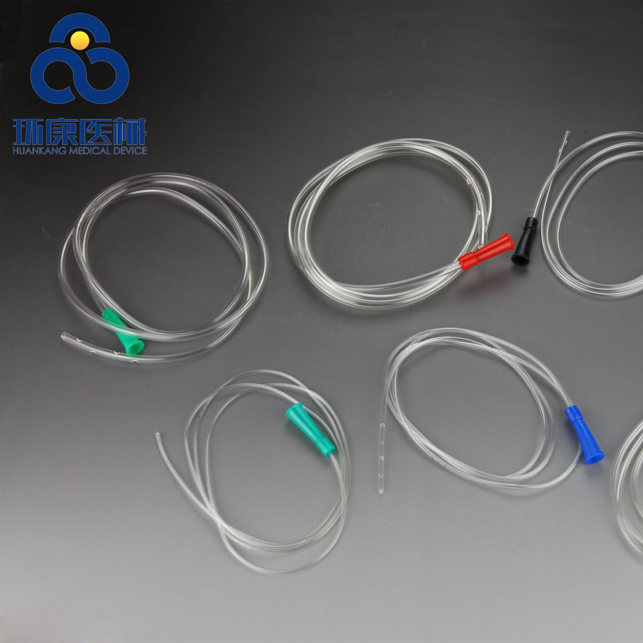 Medical Silicone Stomach Tube Sizes Round Connector