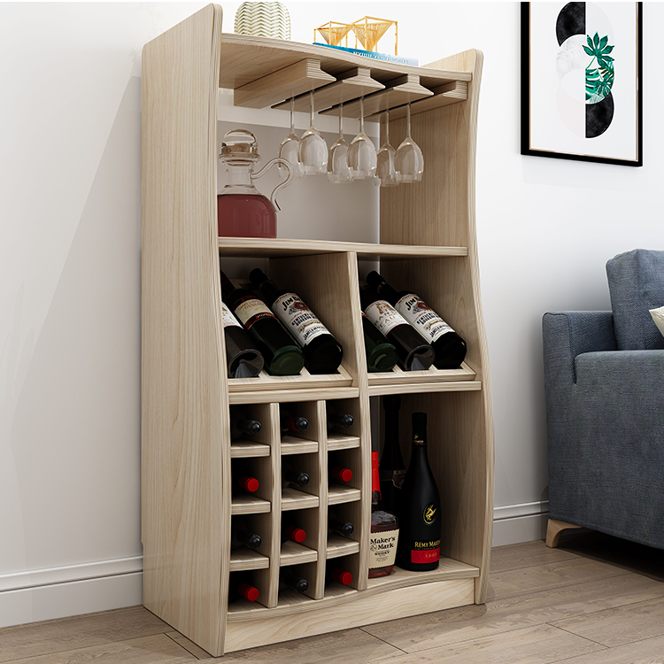 dining room furniture multifunction storage minibar wood wine bar cabinet