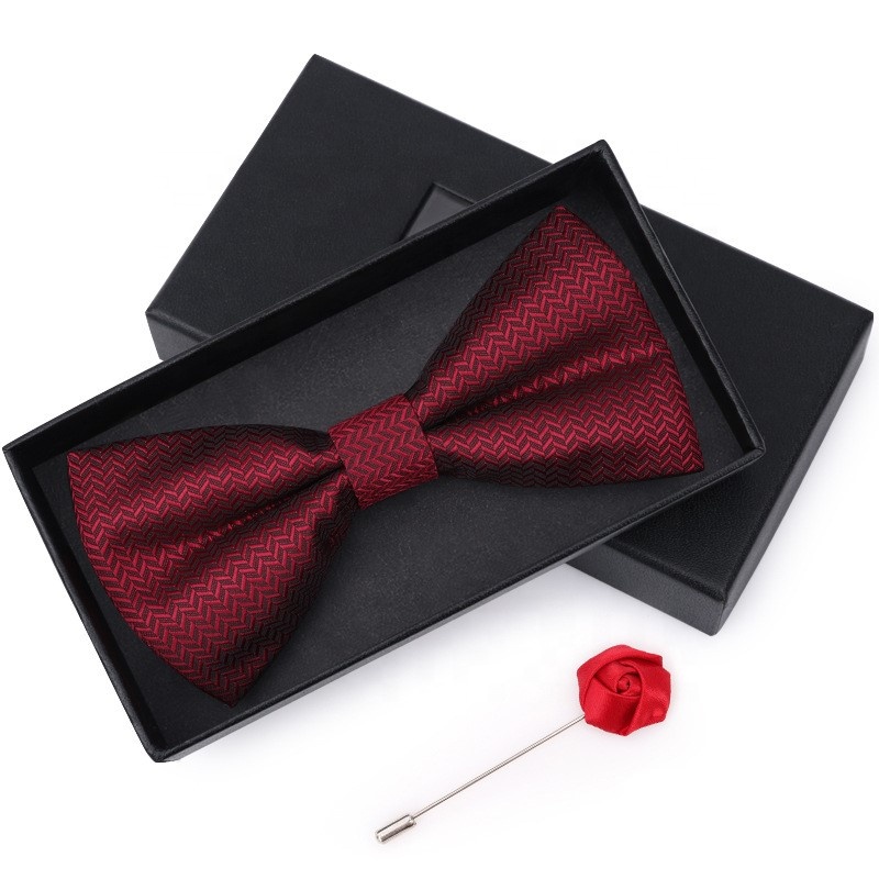 Dynamics Fashion Bow Ties Men's Neck Ties Solid Colors Butterfly Bow Tie
