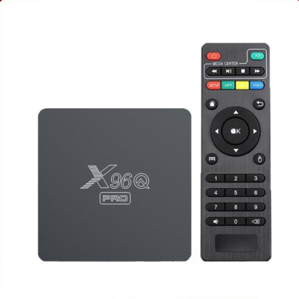 ТВ-приставка X96Q PRO, Android 10,0, четырехъядерный процессор Allwinner H313, 2,4G, Wi-Fi, 2 ГБ, 16 ГБ, смарт-ТВ, медиаплеер X96 Q, 1 ГБ, 8 ГБ, телеприставка IPTV 4K