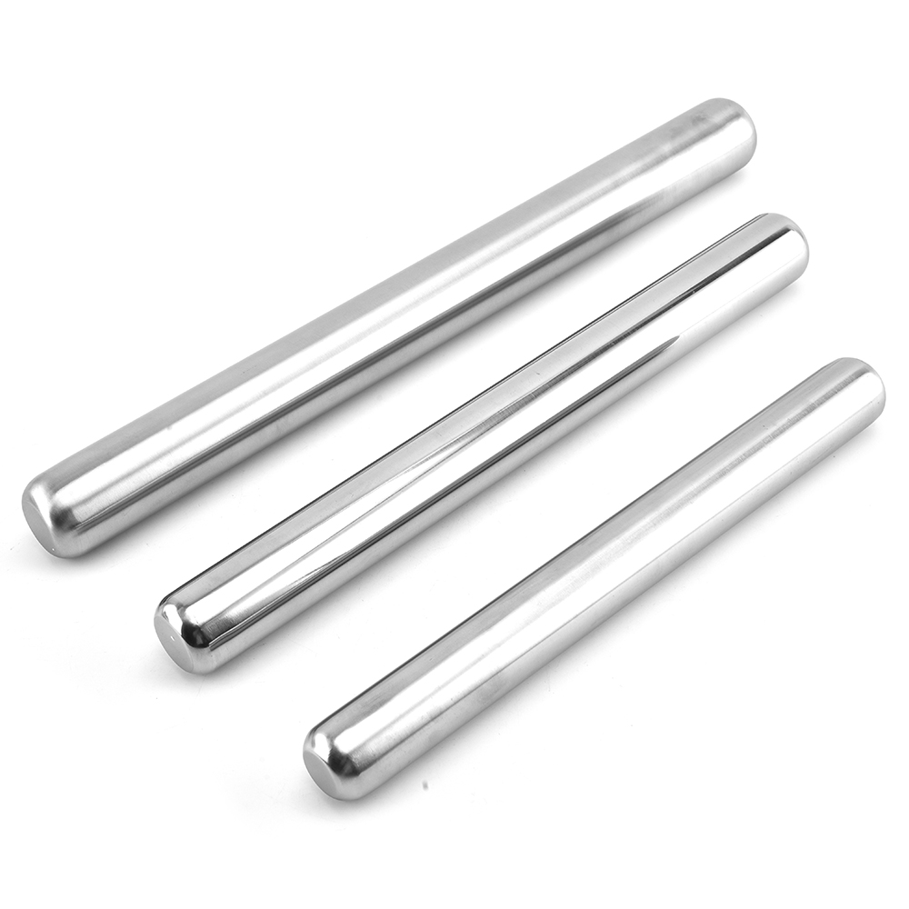 Нержавеющая сталь rolling pin не липкий ролик муки, чтобы сделать пельмени кухня
