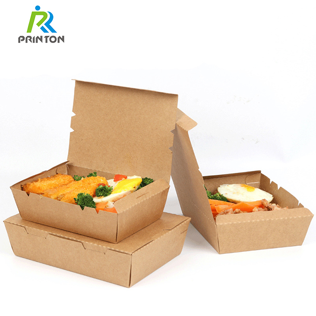 Disposable containers wholesale lunch boxes take away food storage box