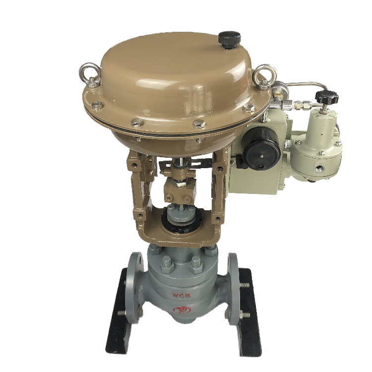 Pneumatic Actuator Dn40 1 1/2" Inch Carbon Steel Hydraulic Single-Seated Diaphragm Control Valve