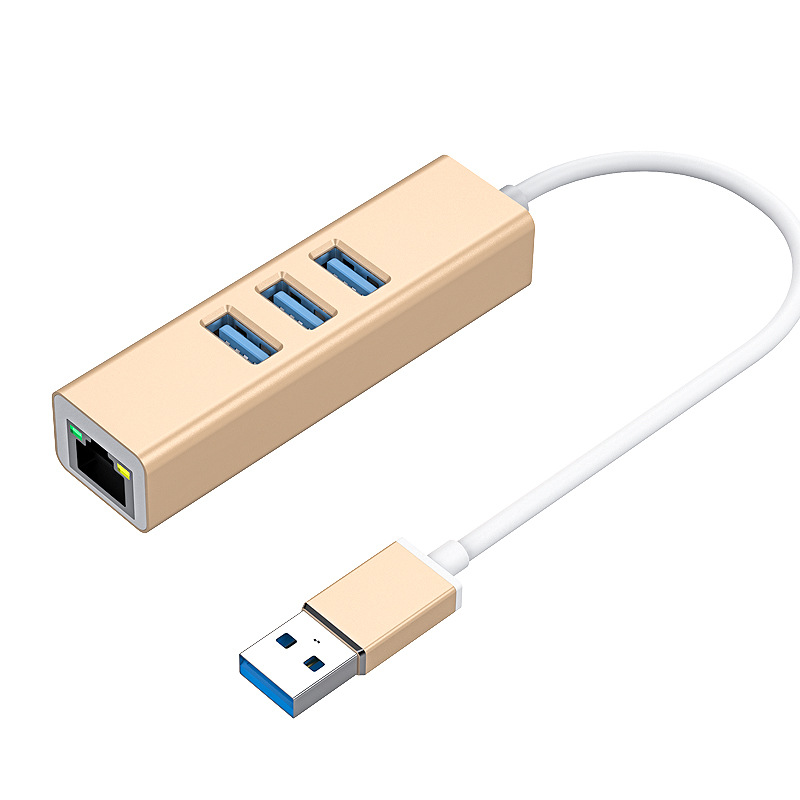 USB 3,0 RJ45 Gigabit Ethernet сетевой адаптер с USB 3,0 концентратор для настольных ПК и ноутбуков и тетрадь и подробнее