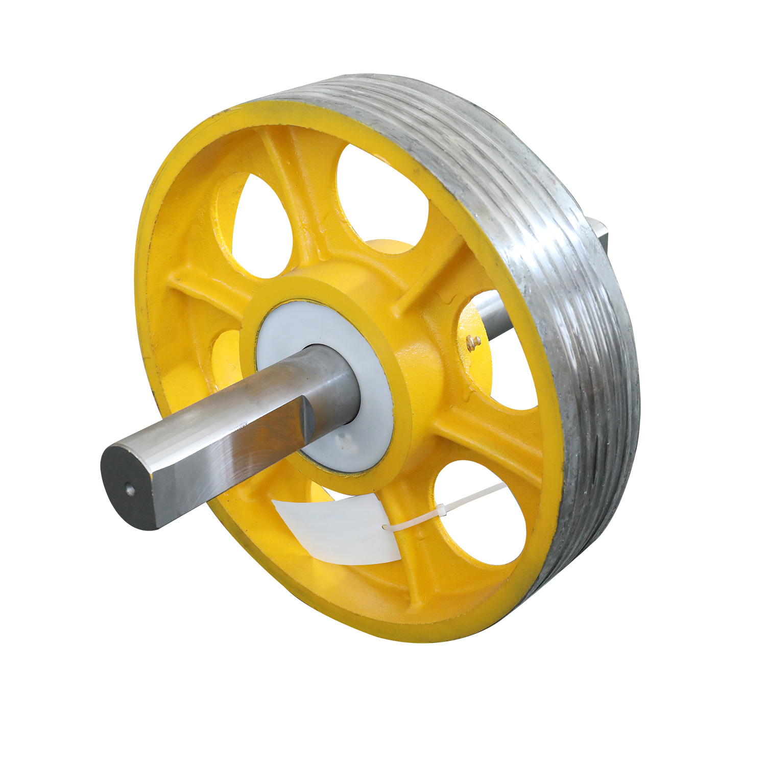 Cast Iron Sheave Elevator Traction Pulley Sheave Deflector Wheel for Elevator/Lifts Elevator Spare Parts