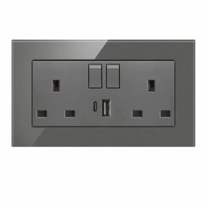Cheap Price HIgh Quality Electrical Switch Glass Switch Industry Apartment Usage