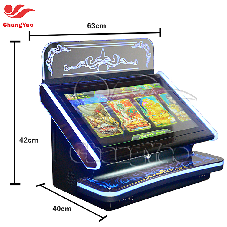 Hot 2020 touch screen online fish game APP Factory Price Coin Operated 6 player fish king table game machine