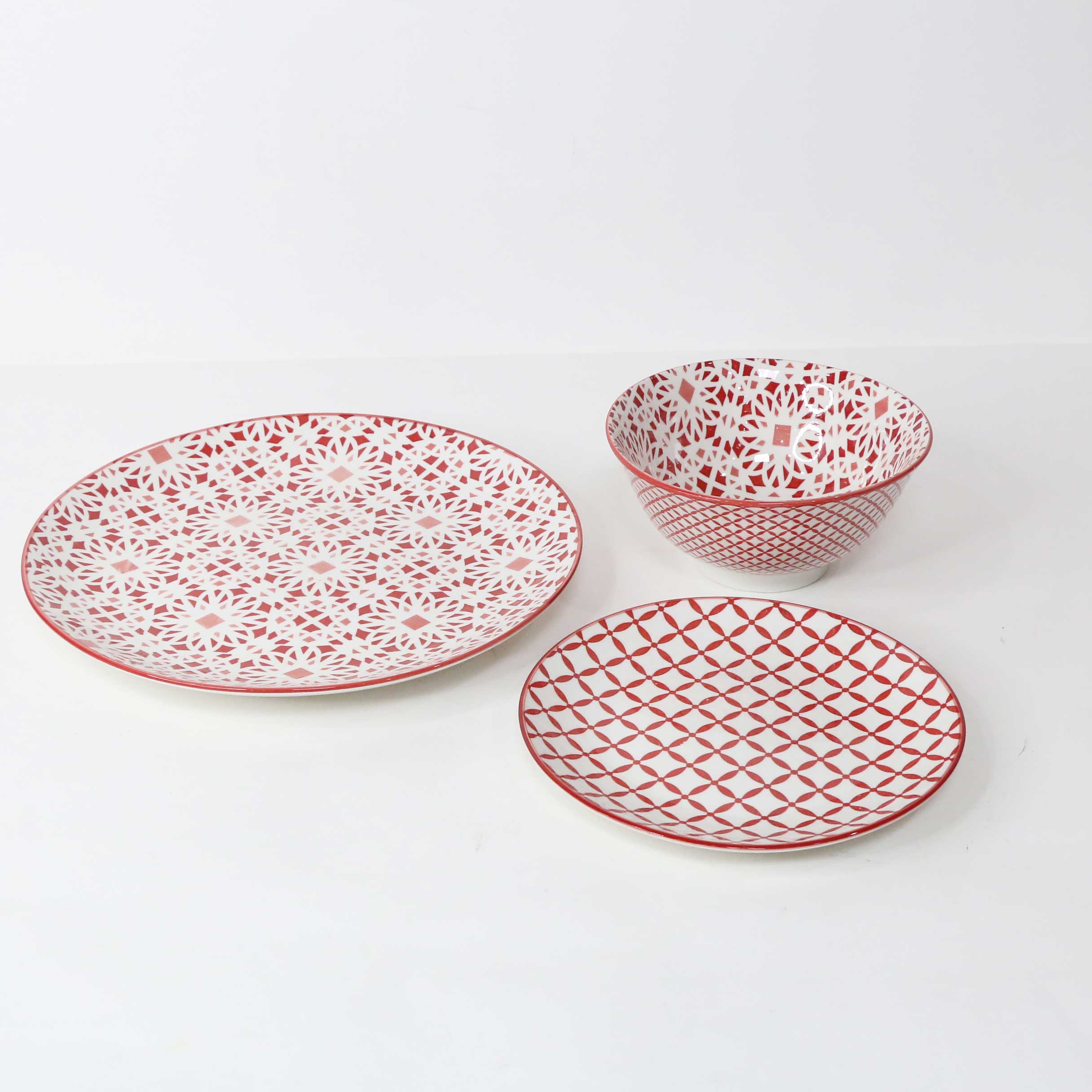 Dinnerware Set Ceramic Dinner Set Wholesale Porcelain New Plate Dish White OEM ODM Custom Customized Pattern 5000 Pcs On-glazed