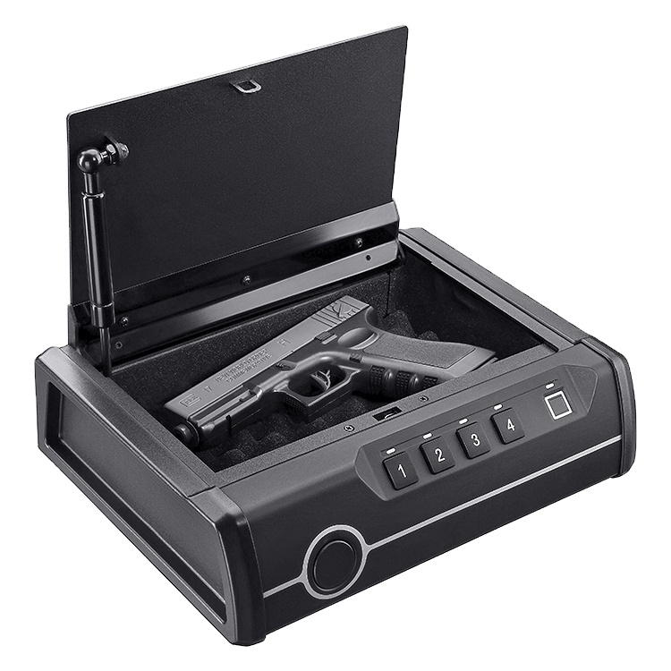 Safewell P2EF Hand Gun Portable Key Fingerprint Hand Gun Safe