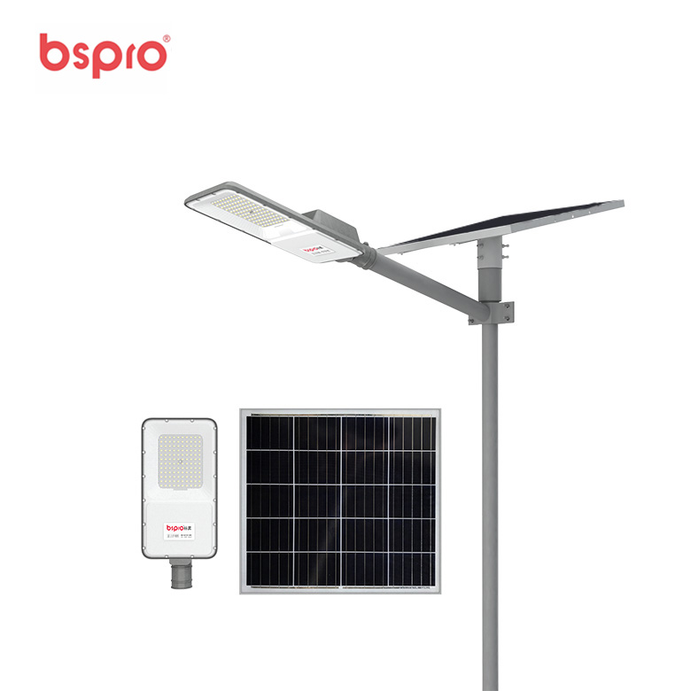 Bspro по хорошей цене от китайского производителя, высокомощный уличный светодиодный фонарь на солнечной батарее