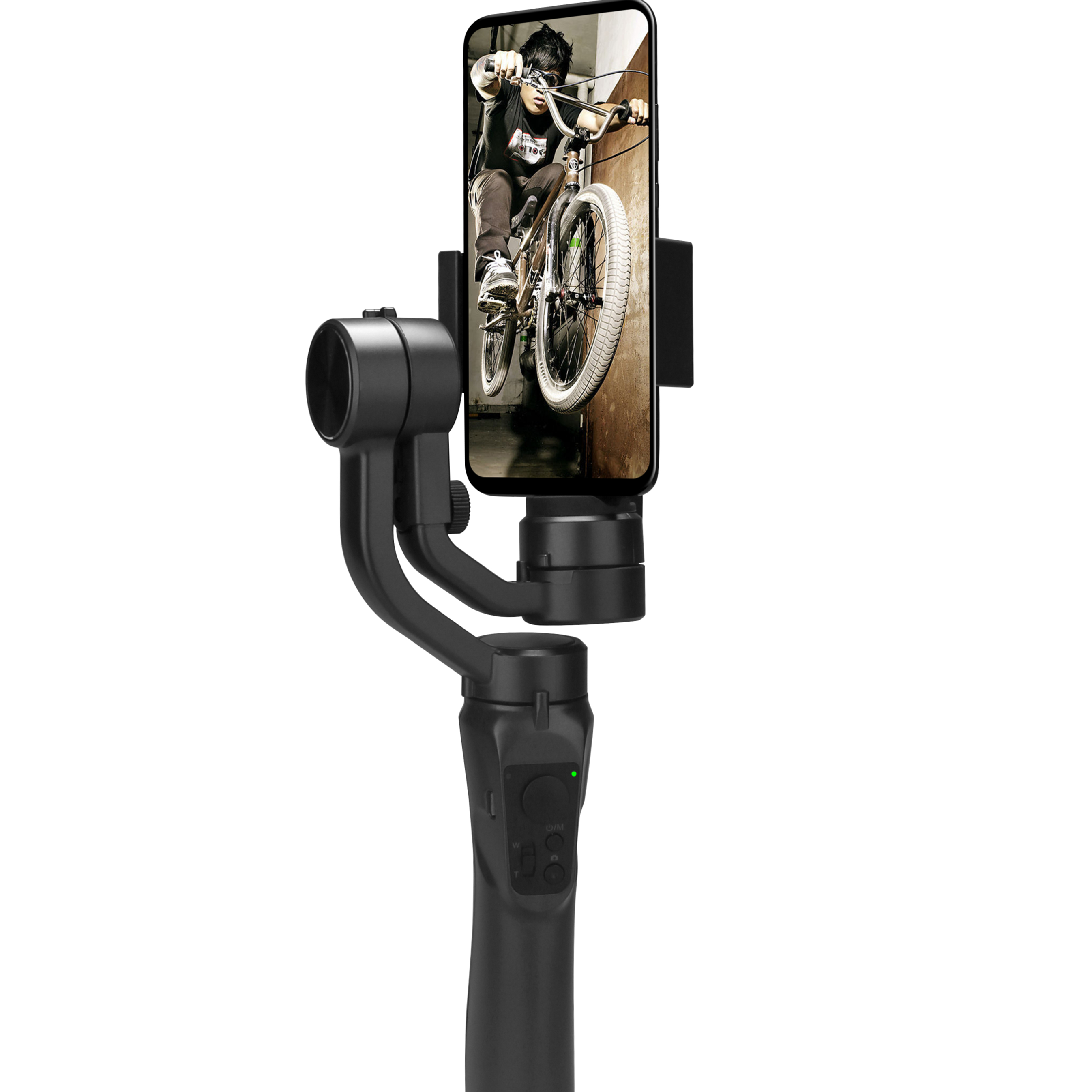 Hot Sale 3 Axis Handheld Gimbal Camera Stabilizer mobile selfie stick PET yutube 360 degree rotation selfie stick tripod