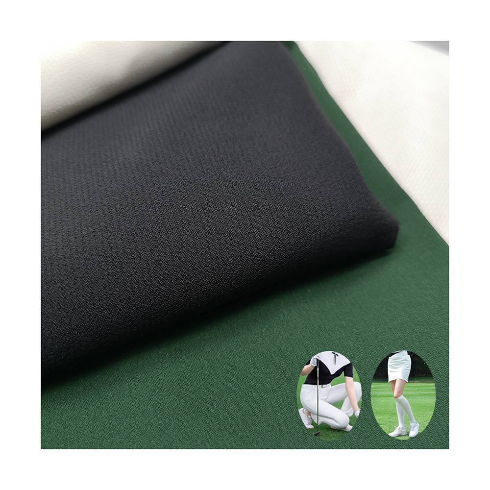 75D woven stretch quick dry polyester spandex stripes 4 way stretch fabric for pants