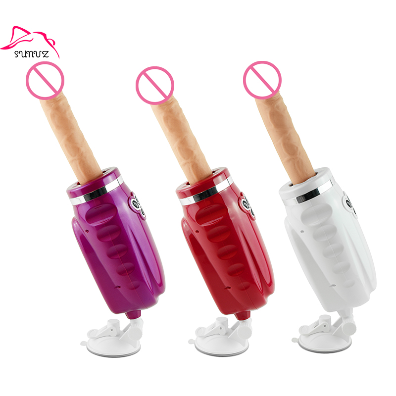 2021 New Auto Plug-in Heating Sway Function Dildo Sex Toys for Masturbating Woman Vibration Machine