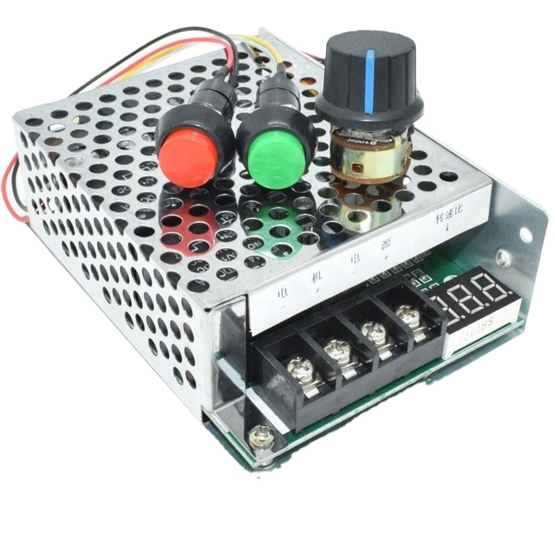 60A DC10V-55V 12V 24V 48V контроллер линейного актуатора PWM DC контроллер скорости двигателя CW CCW Реверсивный переключатель