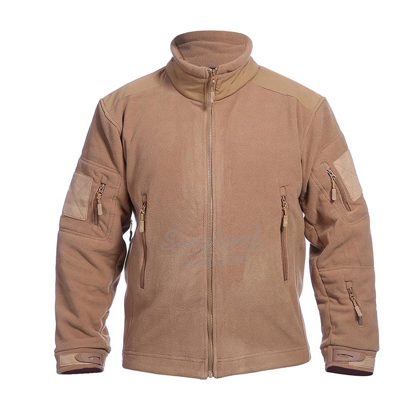 Outdoor Hunting Tactical Clothing Military Warm Polar Fleece Jacket Men