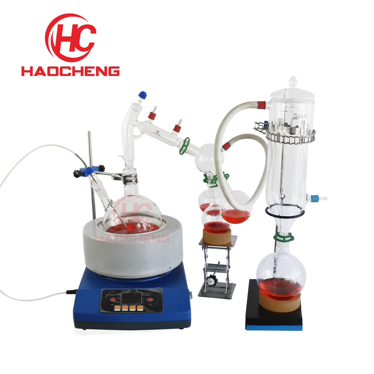 Экстракция thc дистиллятор 2L машина для дистилляции короткого пути