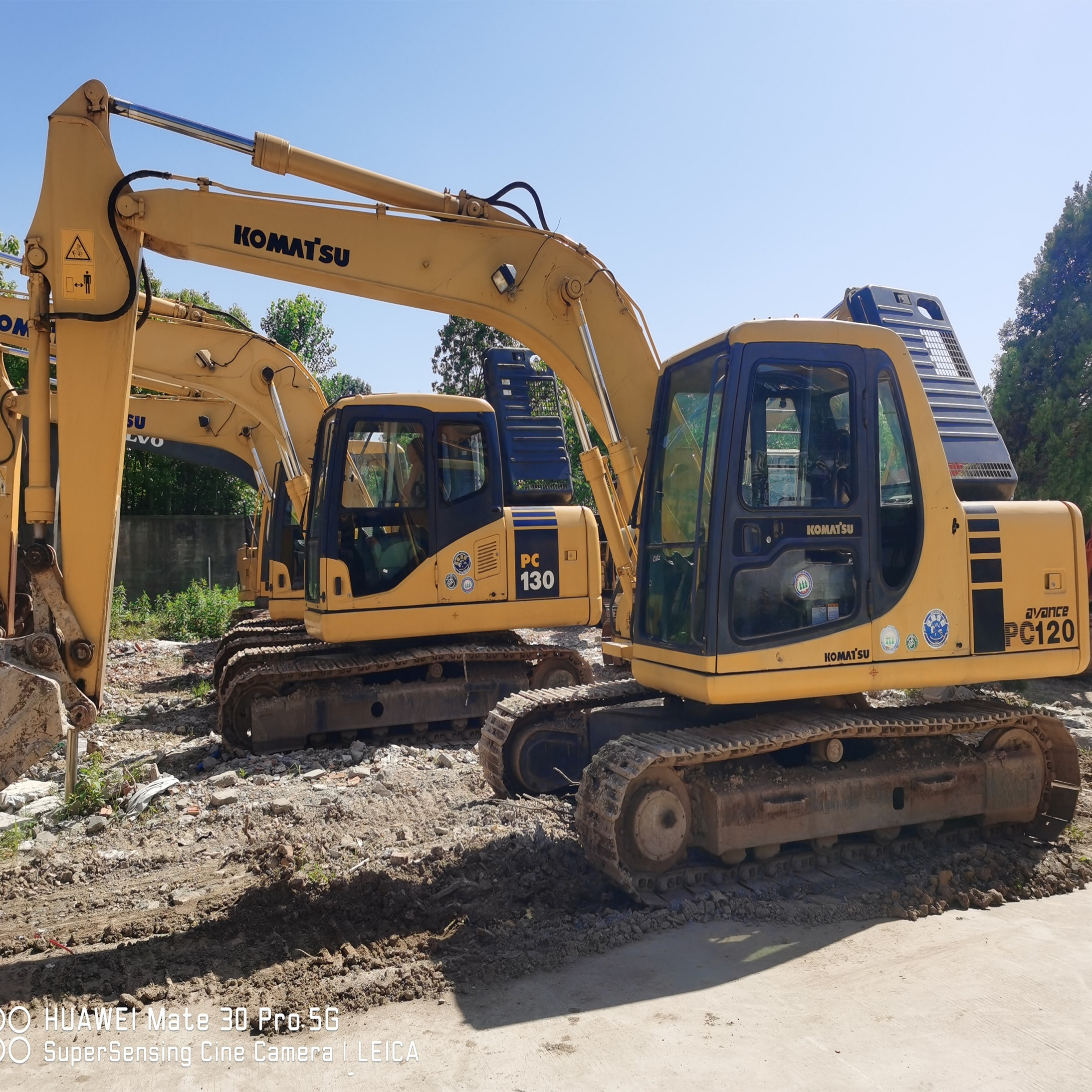 Hot Sell used excavator KOMATSO PC120-6 Excavator in good condition for Sale second hand