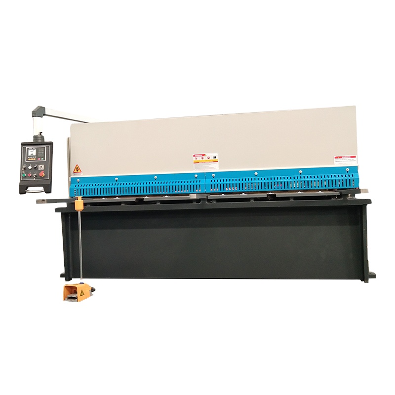 QC12K-6X3200mm CE сертифицированный гидравлический ножницы для резки листового металла с E21S контроллер