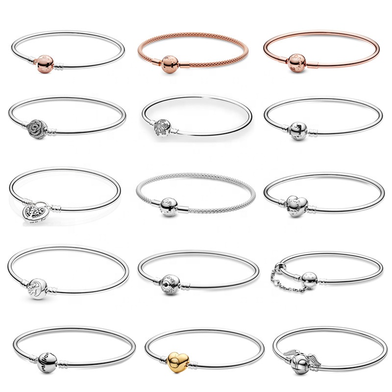 2020 Hot Selling 100%925 Sterling Silver Fashion DIY Bracelet for Pandora