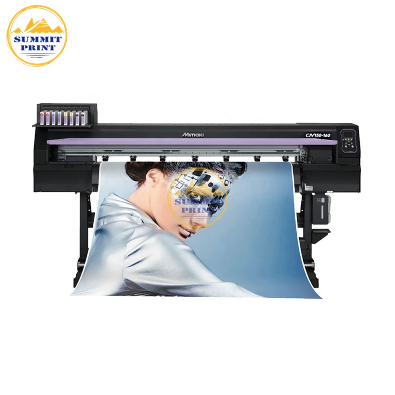 Переработанный 1,6 м/64 дюйма, Mimaki CJV150-160 плоттер с 1 печатной головкой DX7
