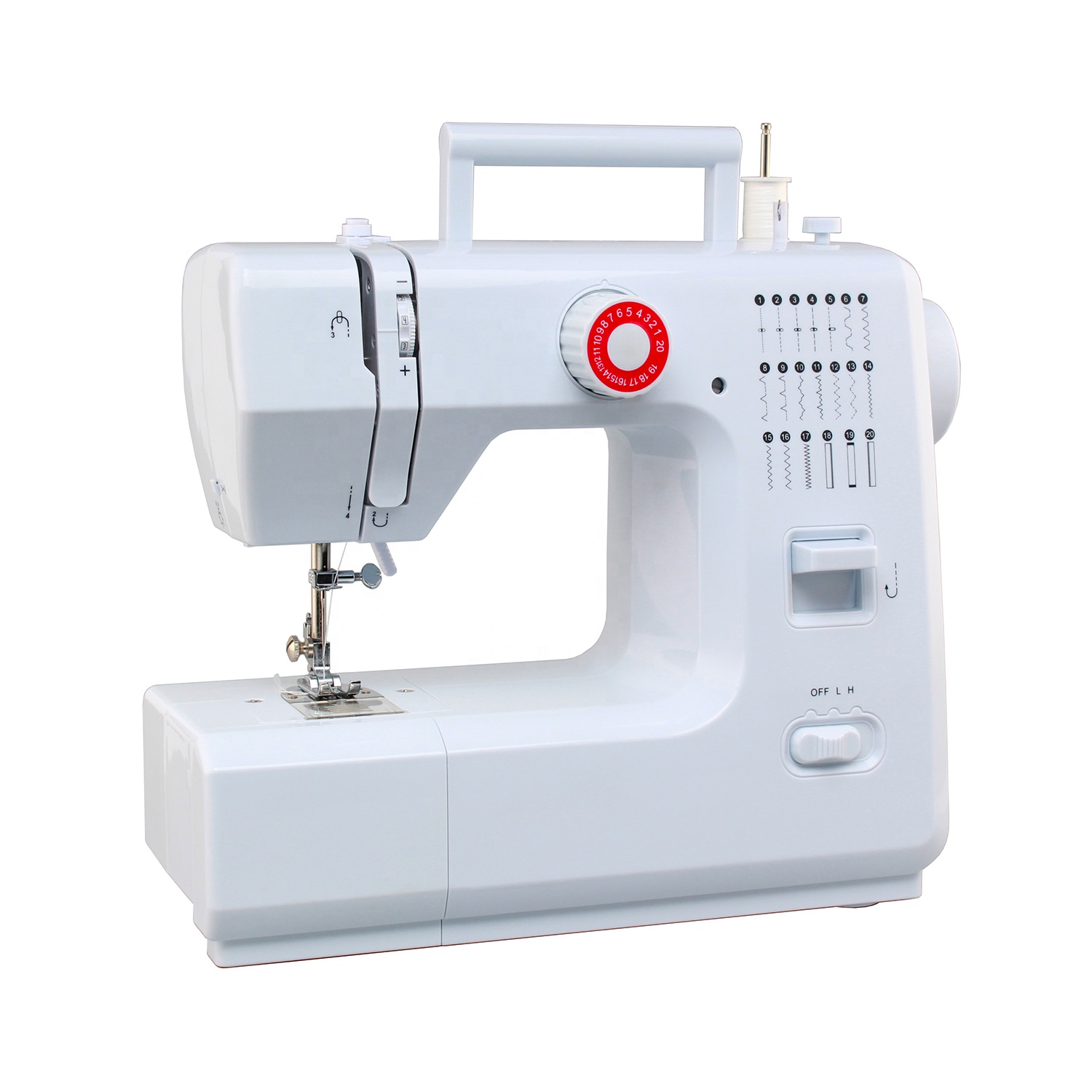VOF FHSM-618 newly Domestic rechargeable garment denim sewing machine head happy to buy high head eyelet seamless sewing machine