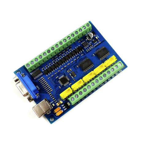 Обновленный CNC MACH3 USB 5 осей 100 кГц USBCNC плавный шаговый контроллер движения карта breakout доска для гравировки с ЧПУ 12-24 В