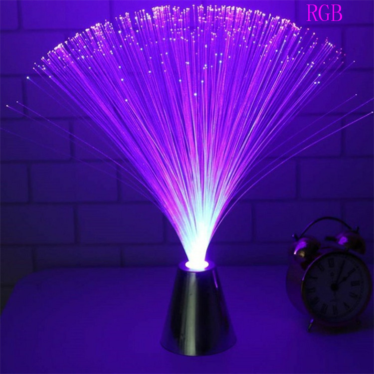 OEM Colorful LED Optical Fiber Light Night Atmosphere Night Lamp Home Supplies Festival Atmosphere Wedding