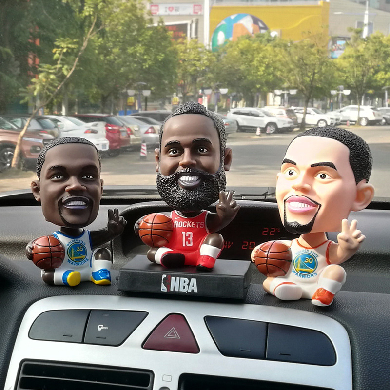 Рекламная акция, бобблэйбхеды из ПВХ, звезда NBA, Стивен Карри, Ирвин, Джеймс Кобе Боба Брайант, гениальная Футбольная звезда Роналду, Дэвид Бекхэм