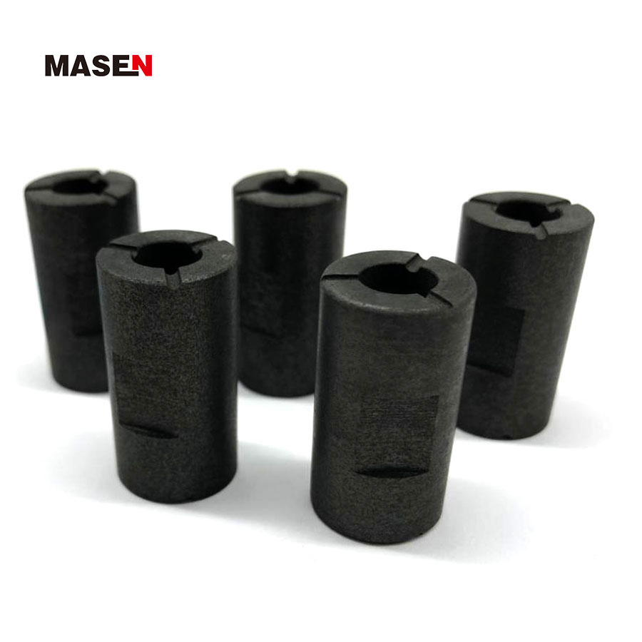 High quality Graphite sleeve Thermal conductivity Graphite bushing price
