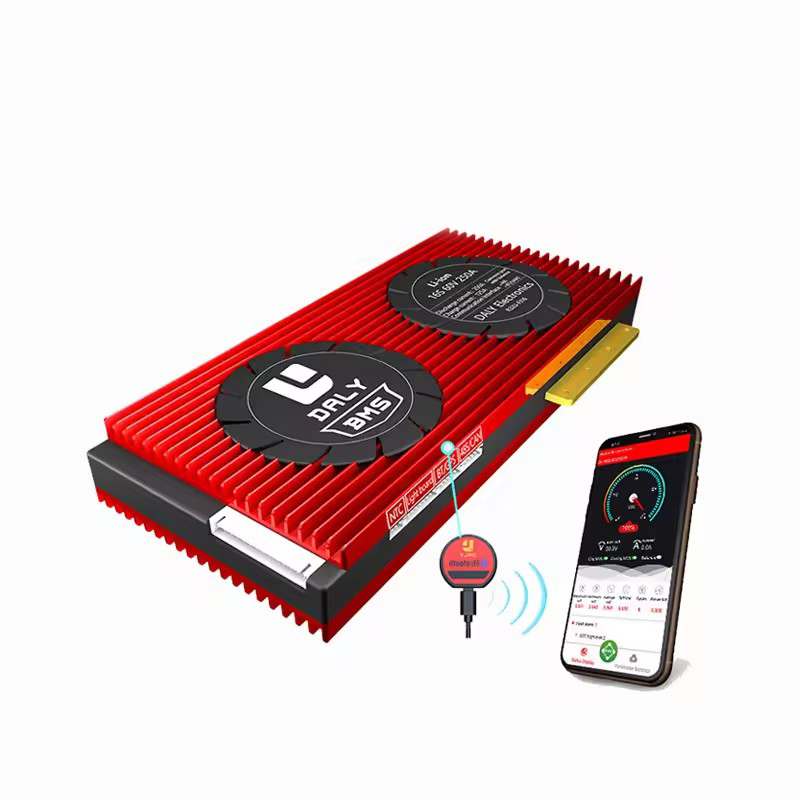 EU USA Smart Daly BMS LiFePO4 BMS Lithium Battery 250A 4s 36v 48v 100A 200aA 16s BMS 12v For 3.2v 310Ah 280Ah LiFePO4 Battery