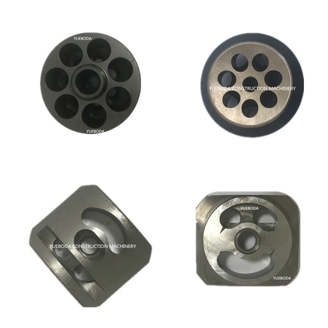V55 Cradle Valve Cylinder Block Hydraulic Pump Parts PC120-3 PC120-5 PC300-7 PC400-6