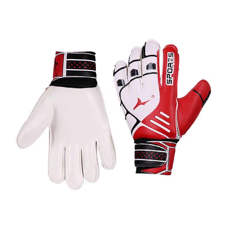 Football goalkeeper gloves professional finger guard equipment non-slip training wear-resistant gloves