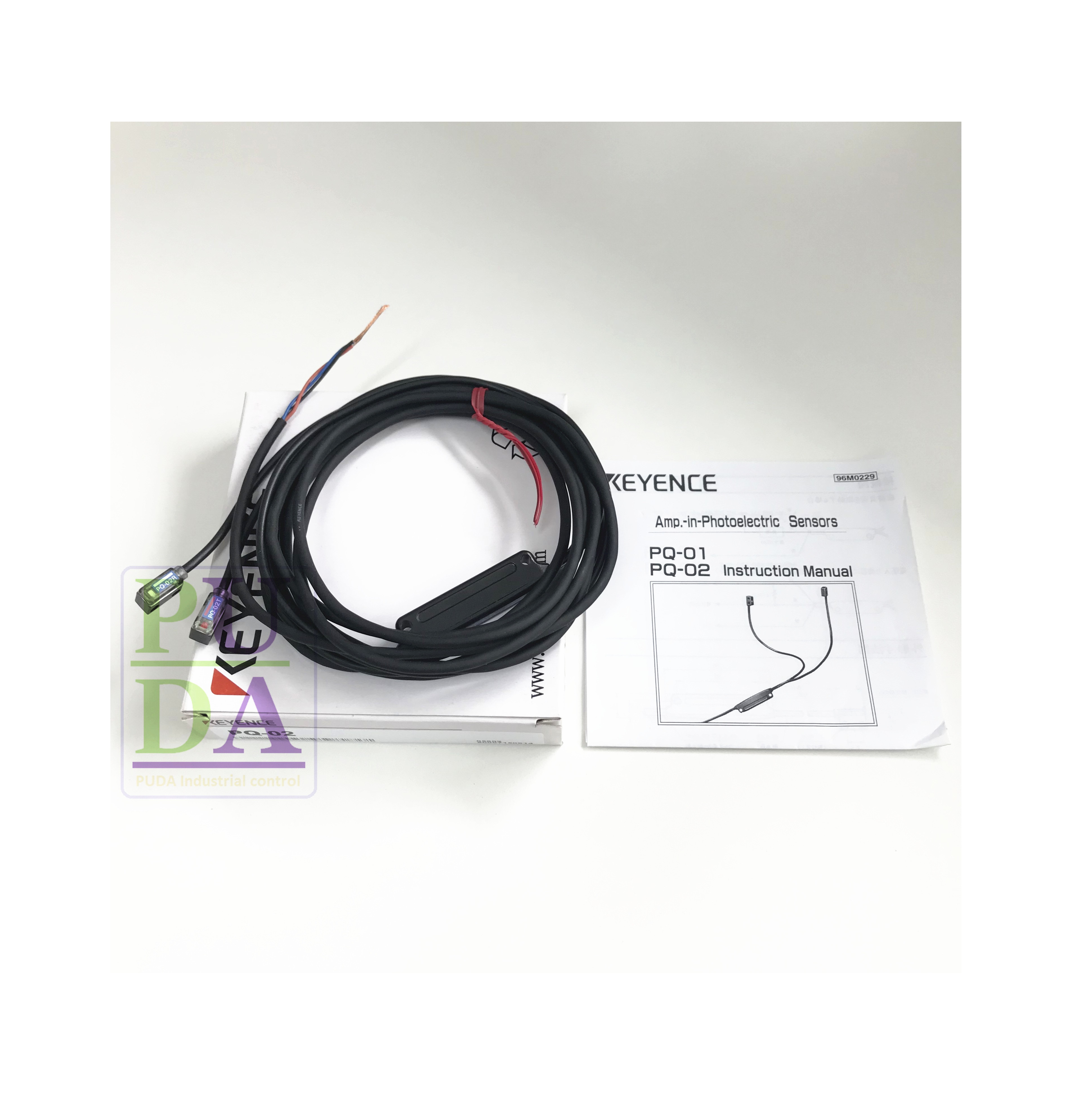 New original KEYENCE PQ-02 Keynes PQ-02T/R PQ-02T/R Optoelectronic Switch Sensor best price warranty 1 year best price