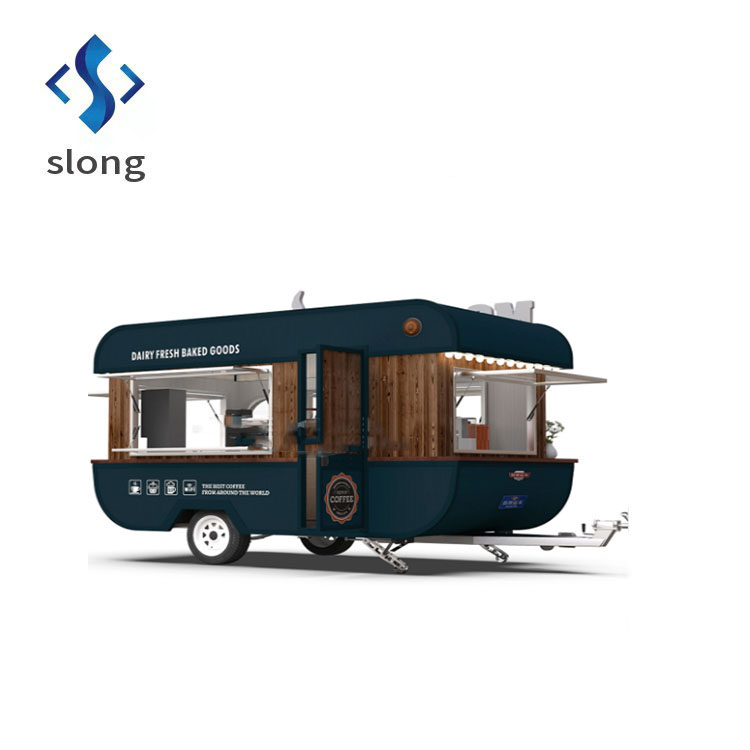 Mobile food truck food trailer food truck snack machine business for sale