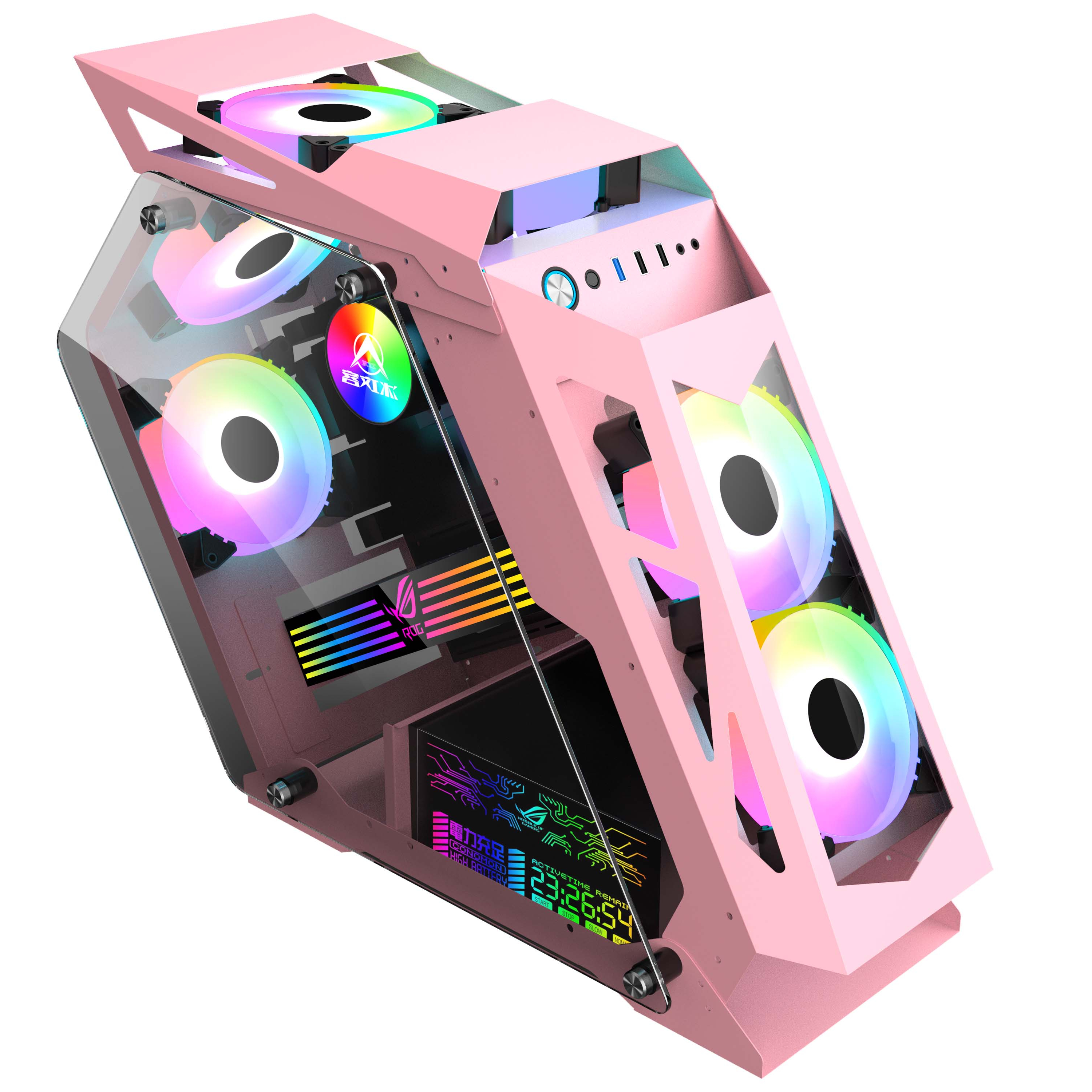 RGB вентилятор 4 лампы для игрового корпуса компьютера