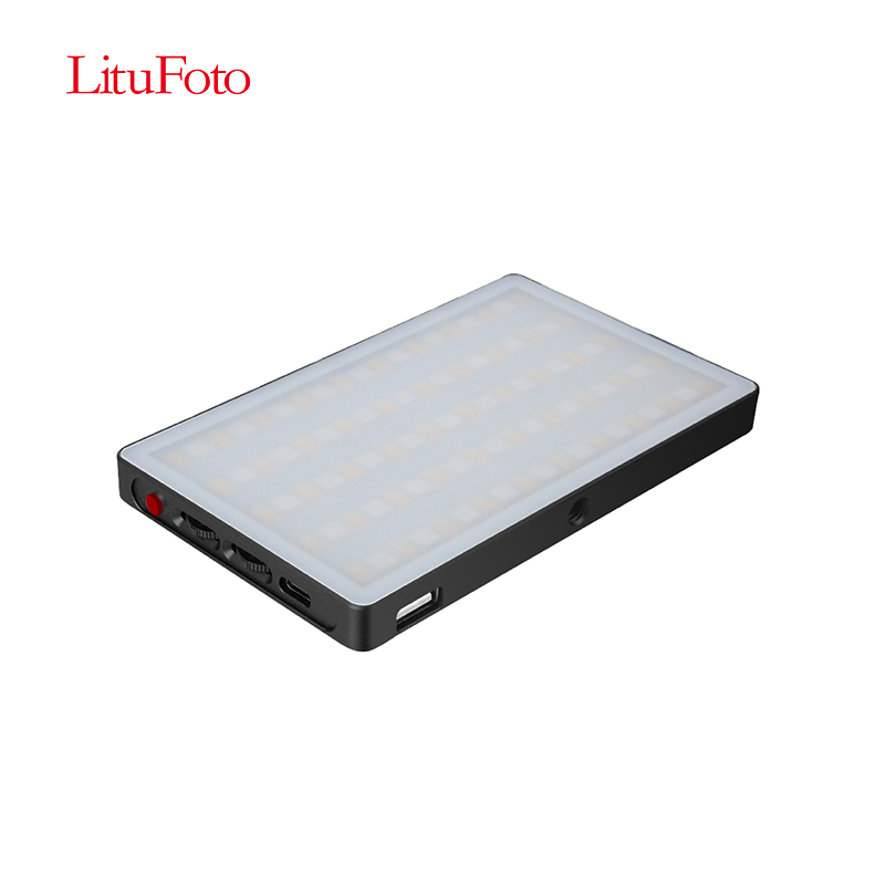 LituFoto R16 Adjustable 36000 Colors 100 Levels of Brightness RGB Video Handheld Light
