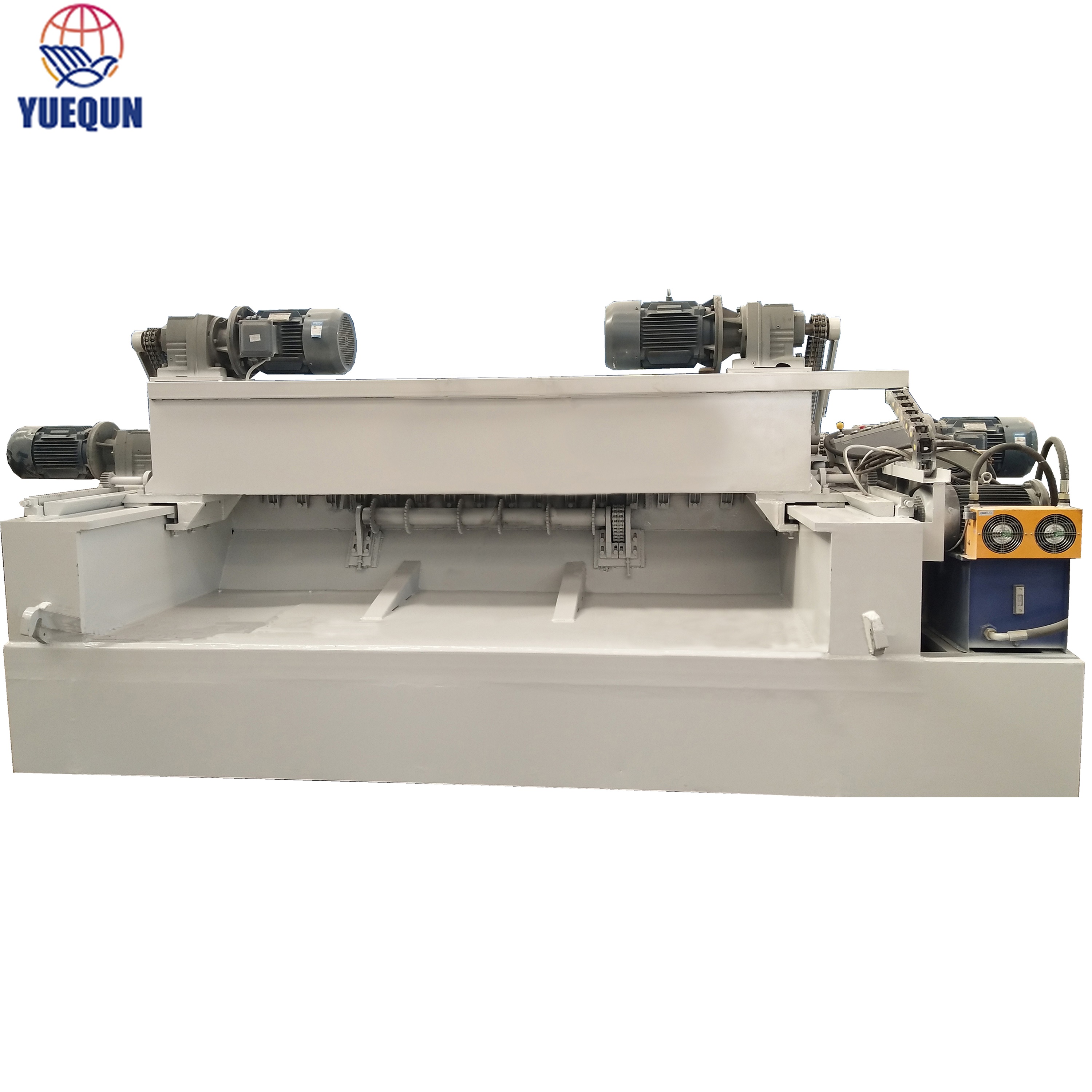 wood based panels machinery 8Feet Rotary Timber wood log Debarker round and debarkering tree skin peel log debarked machine