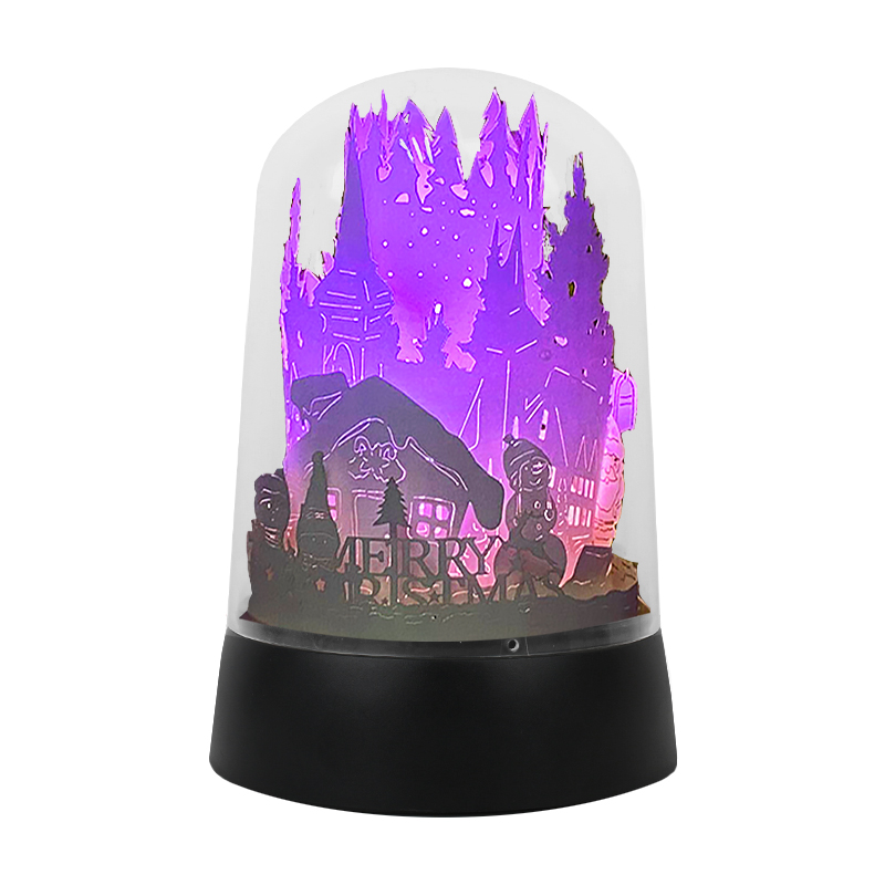 Factory Direct Shipping Halloween Christmas LED 3D Lights For Decoration Led Paper Light Business & Promotional Gifts