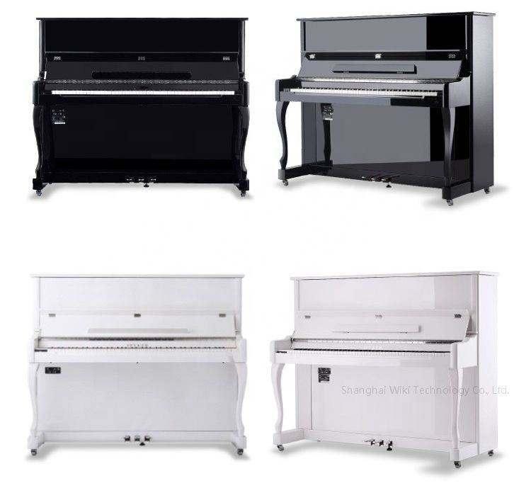 Black Polish 88KEYS Digital Piano with LCD Screen