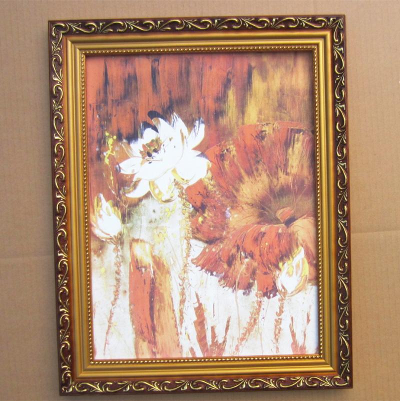Custom Wholesales European vintage home decoration 12 16 20 24inches Wood Picture Photo Frame