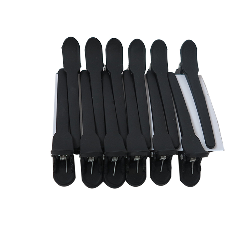 Wholesale metal plastic home use hairdressing salon hair clips