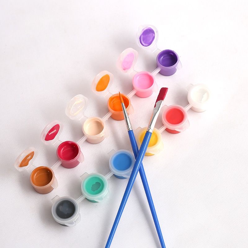 Customizable Acrylic Paint Set with Quick Drying Formula for Artistic Oil Paintings