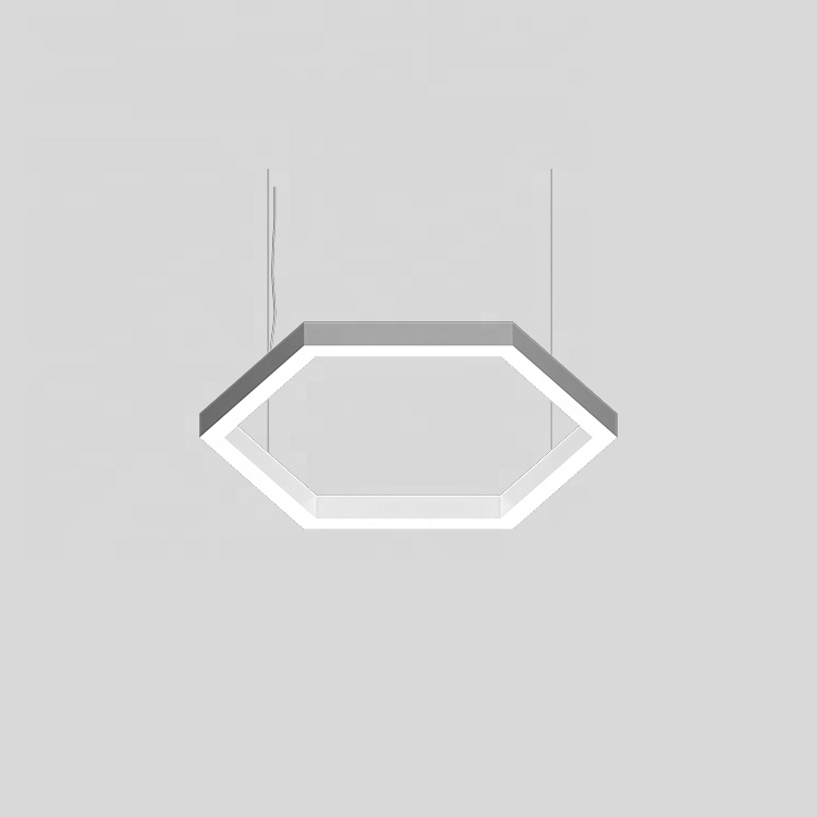 HLINEAR LC6060-H-900 Ceiling Light Hexagon Light Fixture Pendant Modern