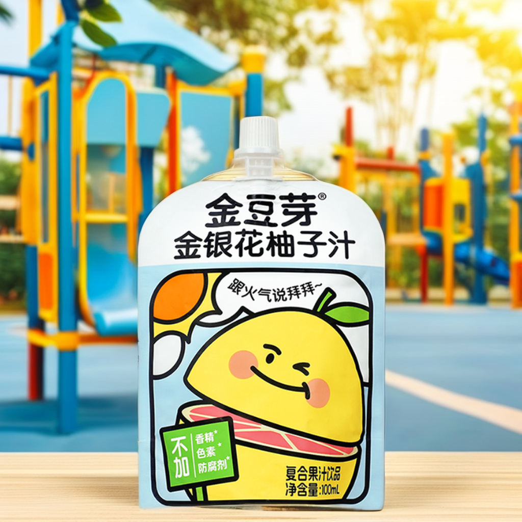 China Energy drink convenient children drink Honeysuckle yuzu juice 0 added safety