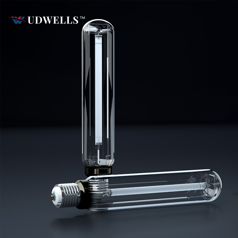 Udwells Горячая продажа 250 Вт 400 Вт 600 Вт 1000 Вт одиночные двухконтурные Двухдиапазонные натриевые лампы высокого давления для выращивания натрия