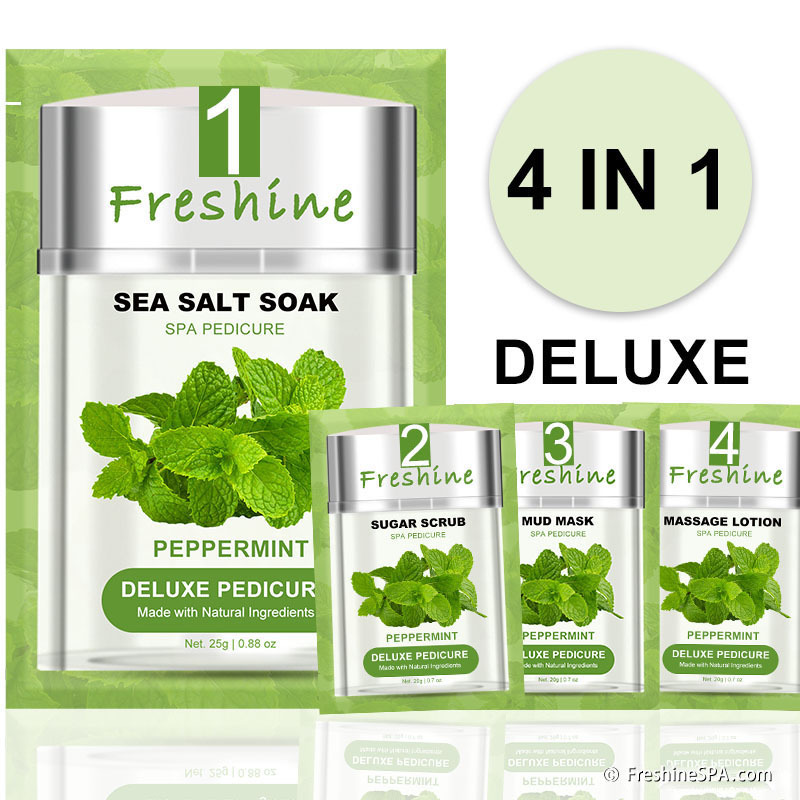 Freshine Deluxe Pedicure Kit In A Box 4 In 1 Ready to ship