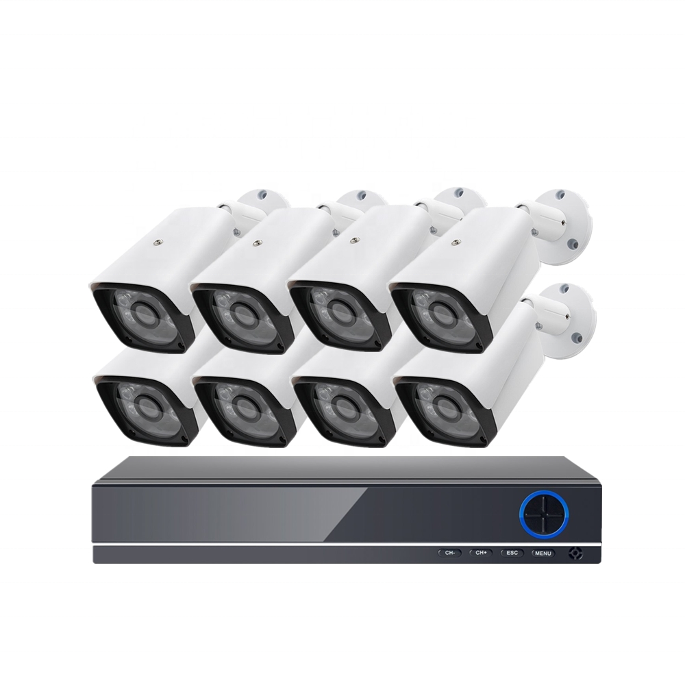 1080P 5MP HD 8CH AHD DVR комплект пуля камера безопасности CCTV система Onvif Открытый IP66 водонепроницаемый ИК Ночное Видение камера комплект