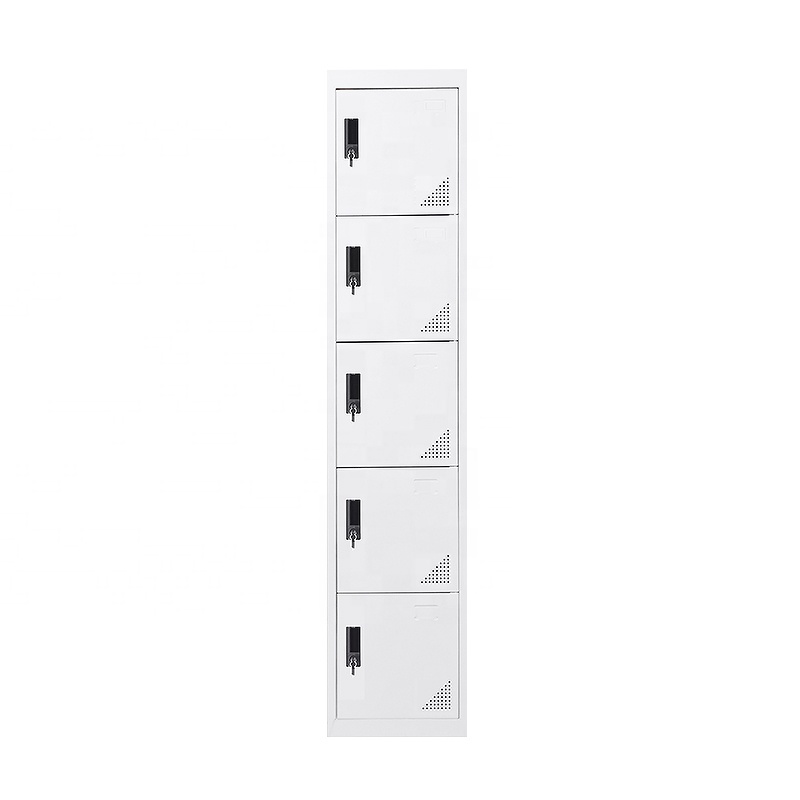2020 new office living room furniture steel wardrobe almirah school student single 6 door locker