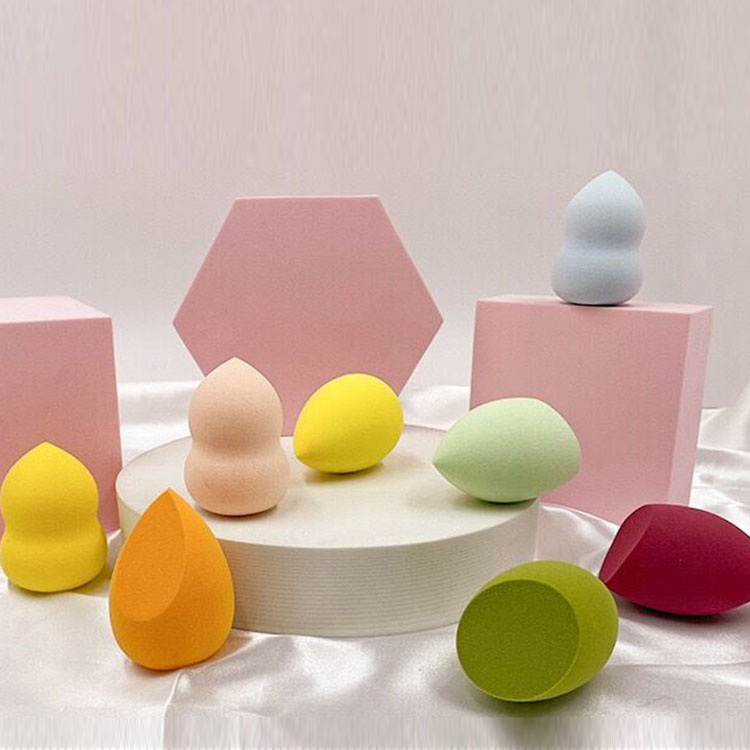 Free Sample Professional Cosmetic Multiple Sizes Cream MakeUp Soft Sponge Puff Wholesale